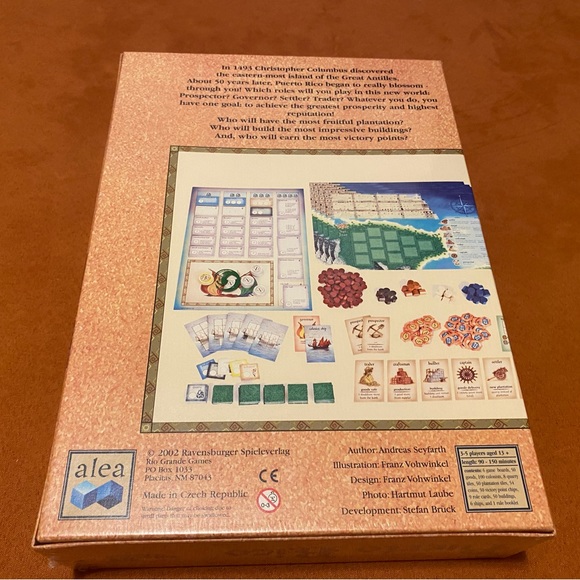 Puerto Rico Game (UNOPENED, by Rio Grande Games) - Picture 2 of 3